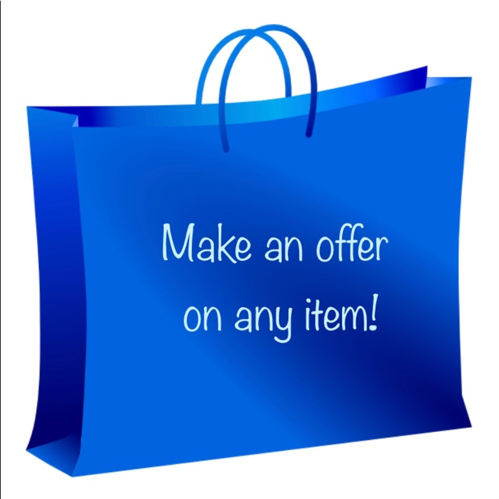 Make an offer! Looking to clear out the closet!